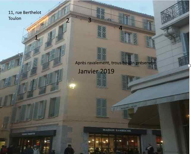 11 RUE BERTHELOT (Toulon) et les