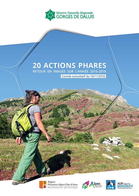RNR des gorges de Daluis : 20 actions phares, retour en images sur l'année 2015-2016