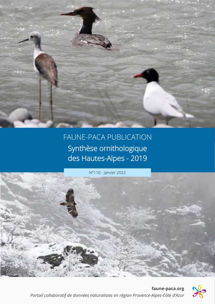Faune-PACA Publication n°110 : synthèse ornithologique des Hautes-Alpes