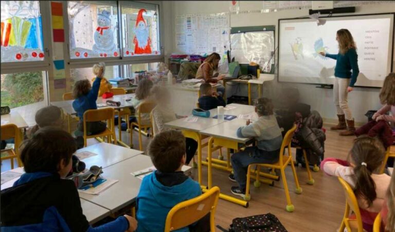 A la rencontre des classes de CP à Lambesc – Groupe local Pays Salonais