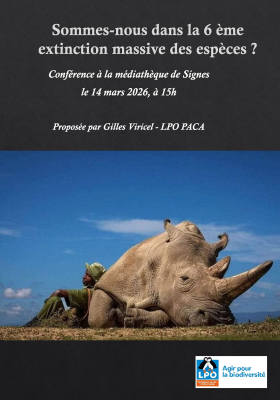 Conférence Gilles Viricel 6e extinction