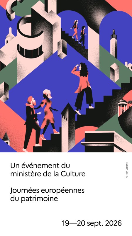 Affiche Journées européennes du patrimoine 2026