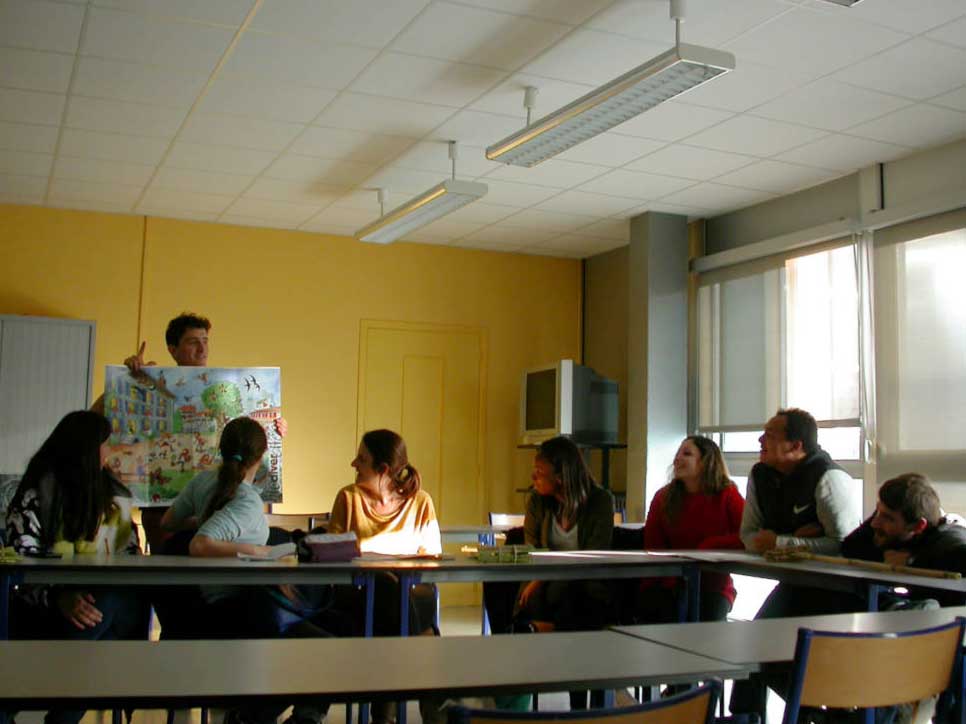 Intervention à l’École supérieure du professorat et de l’éducation à Avignon © Julie PELLAN