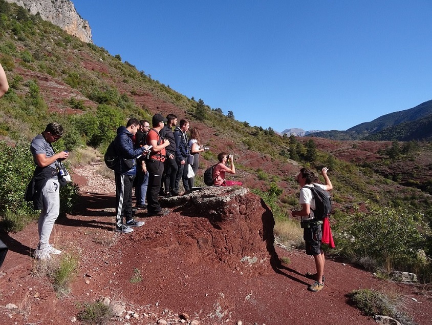Des étudiants en BTS sur la Réserve naturelle régionale des gorges de ...