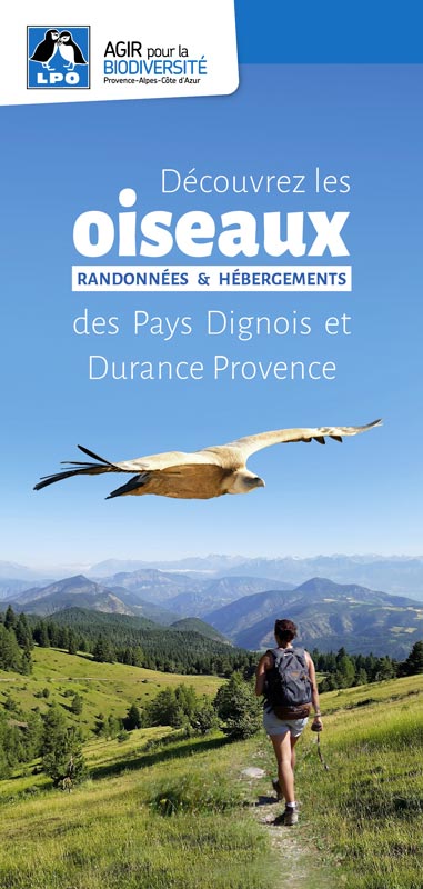 Carte découverte ornithologique des Pays Dignois et Durance Provence