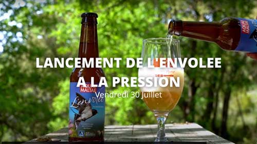 Lancement officiel de la bière militante "L'Envolée" en soutien au Centre de sauvegarde de Buoux