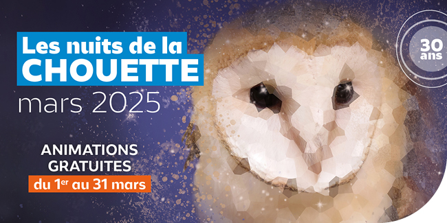 Célèbrerons ensemble la 16e édition des Nuits de la Chouette !
