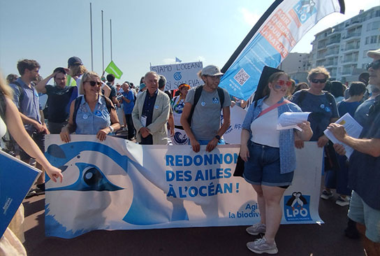 La LPO PACA mobilisée à l'UNOC 2025 !