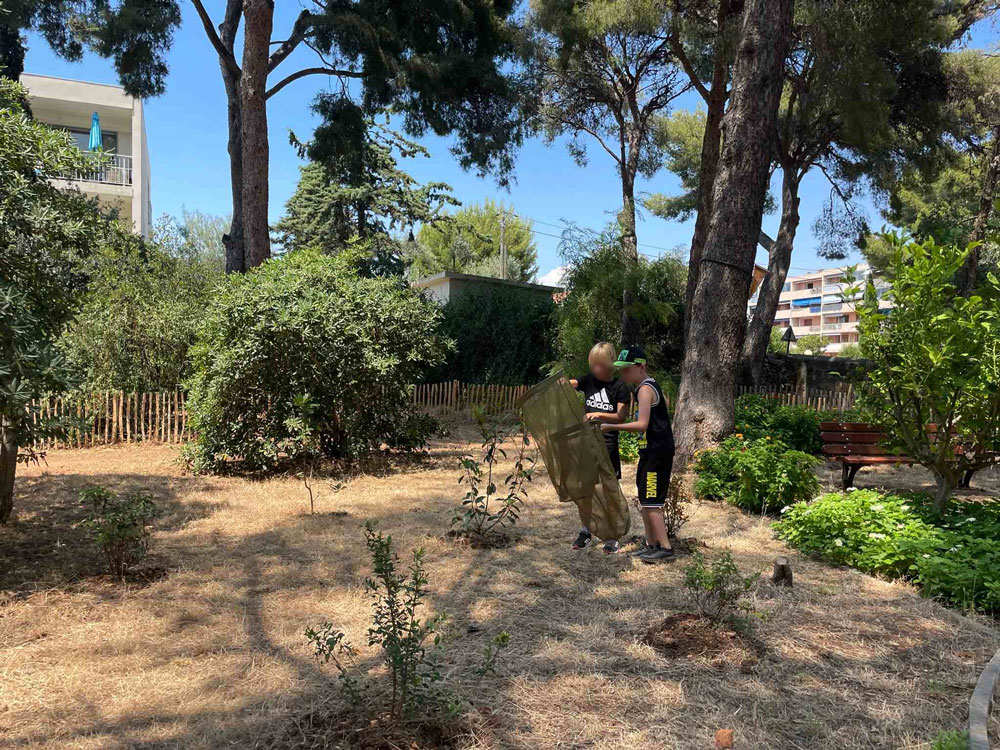 Animation dans le parc du Cannet ©Charlotte Springaux