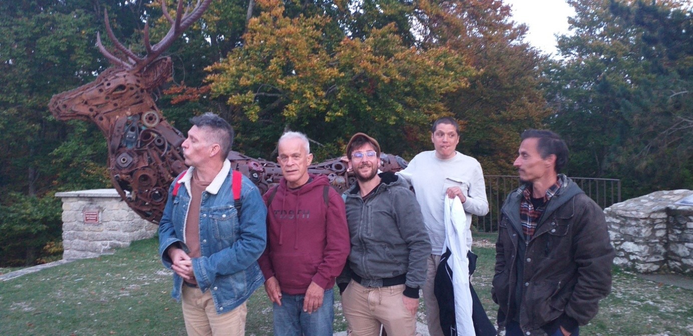 À la recherche du grand cerf © René Carret À la recherche du grand cerf © René Carret