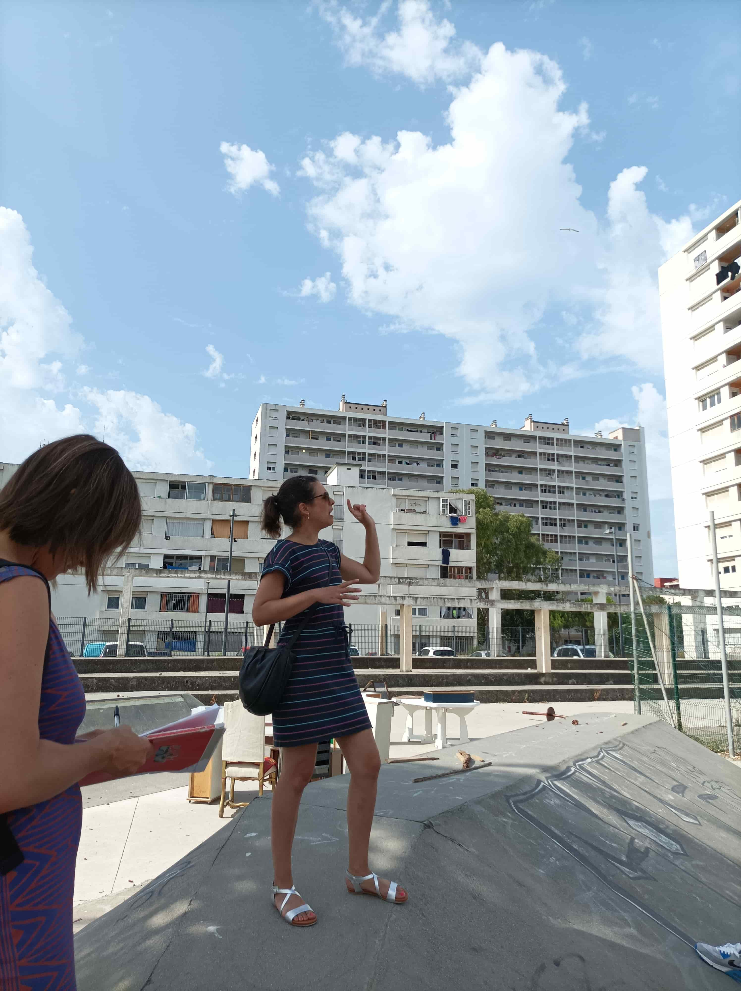 Réunion démarrage projet Mobiliser pour renaturer, quartier Berthe nord, la Seyne-sur-mer (83) © C.Piccinin