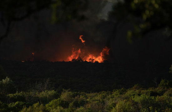 Incendie du massif des Maures (2021) ©Naïs Pénagé