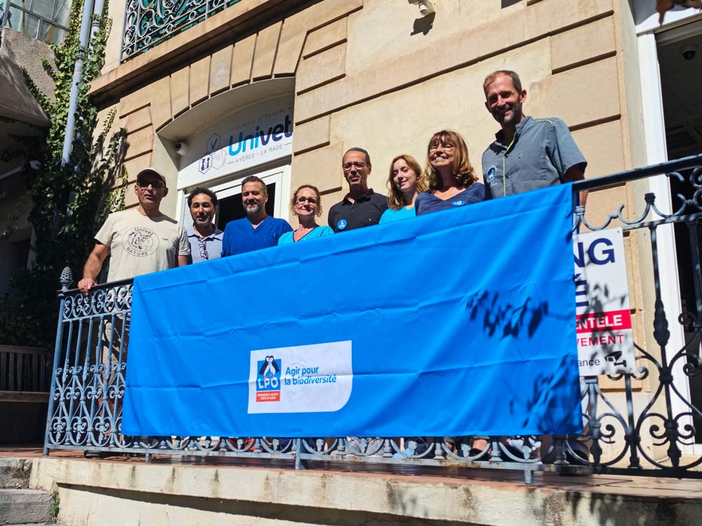 Signature de la convention de partenariat entre les membres d'Univet Nature et la LPO PACA - Sébastien Garcia