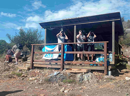 Camp de migration Eze 31/08/2025