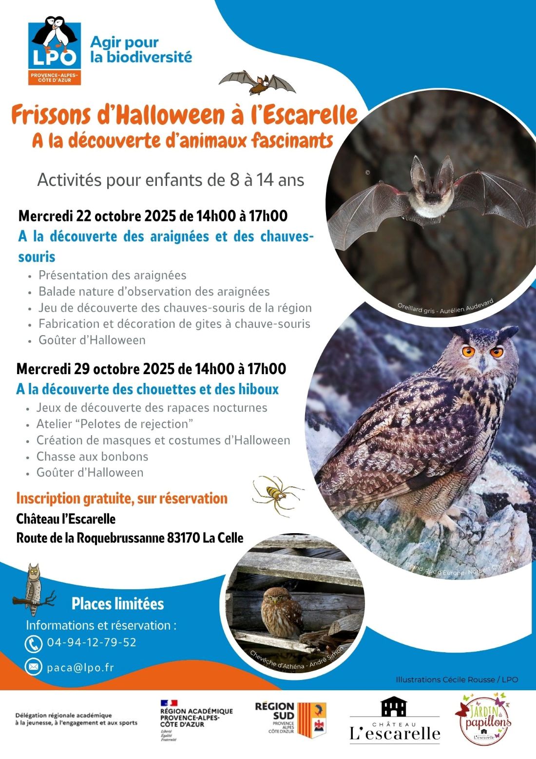 Frissons d'Halloween à l'Escarelle