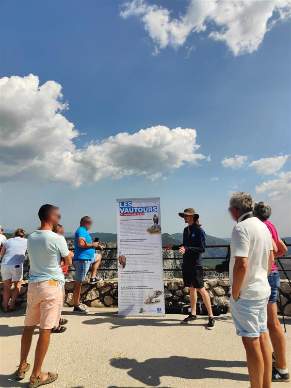 Exposition vautours © Maxime Raux