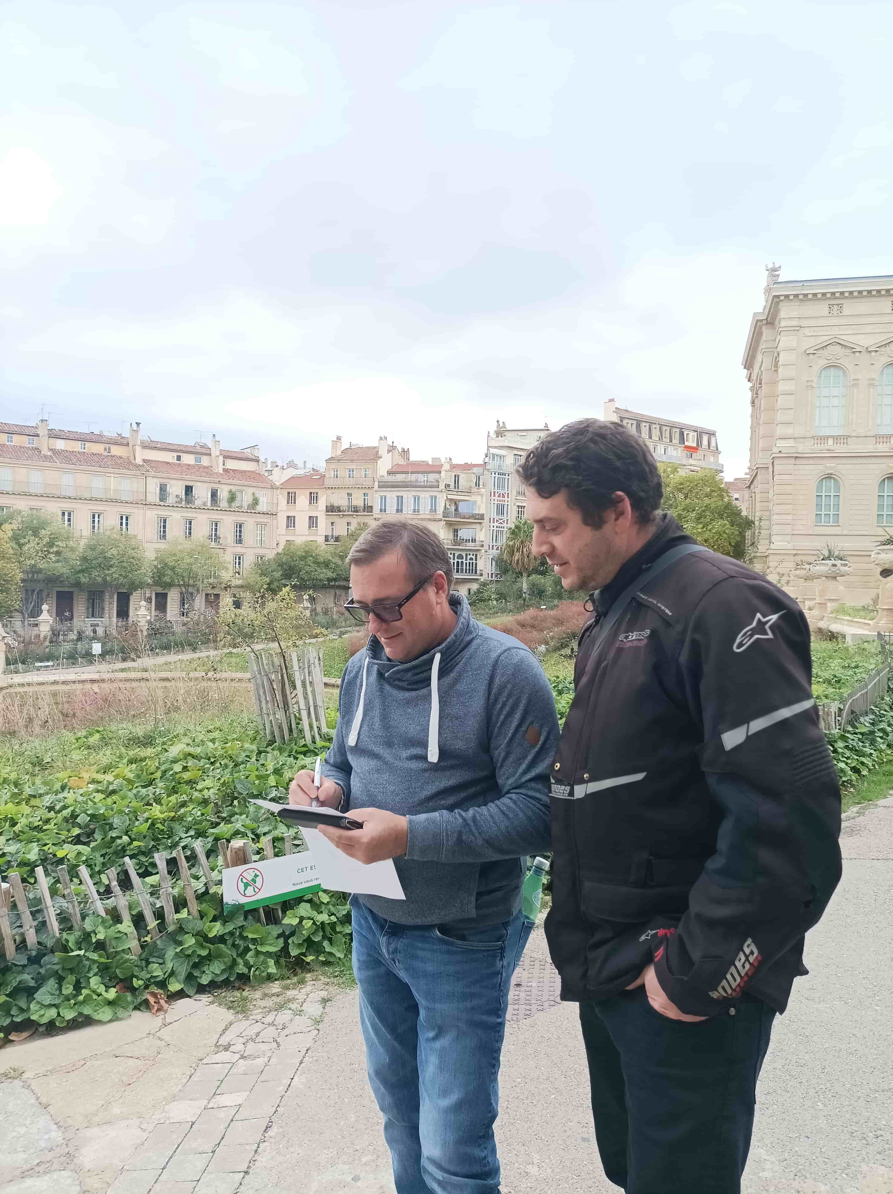 Formation agents ville de Marseille, espace vert 2025  © Chloé Piccinin