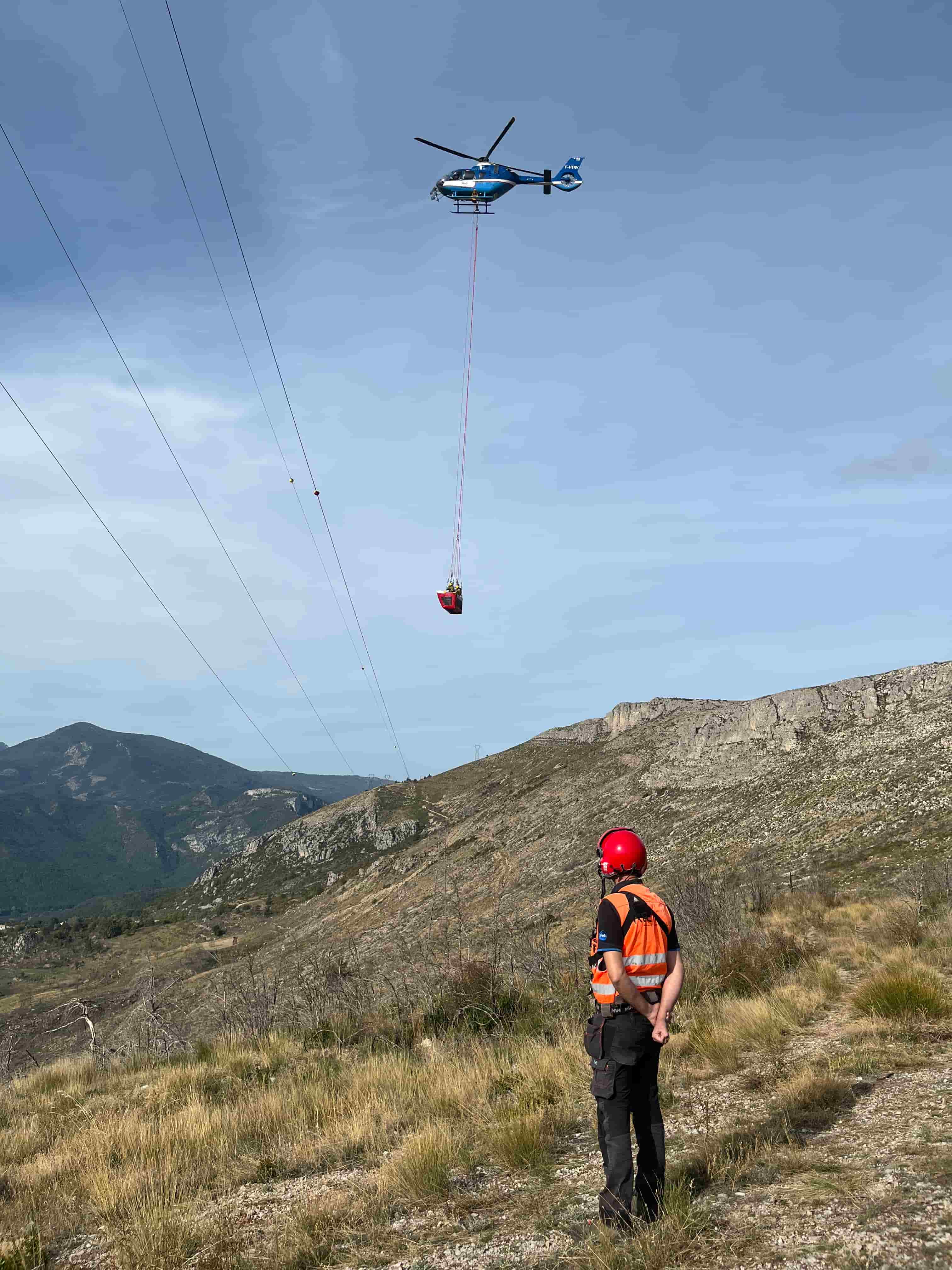 balisage de la ligne © RTE