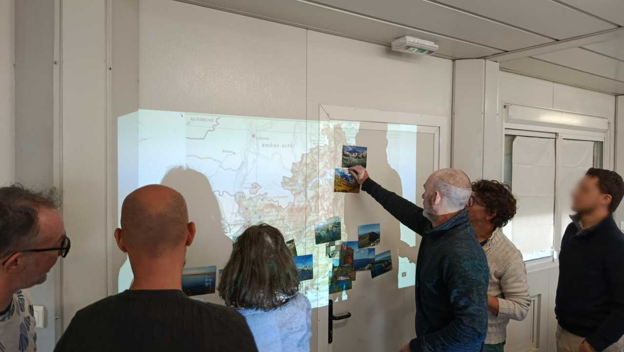 Activité sur la richesse des paysages et de la faune en région PACA © F. Peger