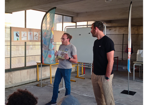 Restitution à l'école Jean Piaget © Sarah Wolf Restitution à l'école Jean Piaget © Sarah Wolf