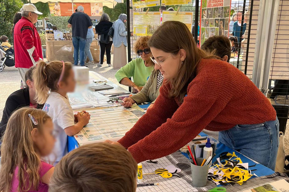 Atelier nature animé par Line Conforti - Pauline Hugo