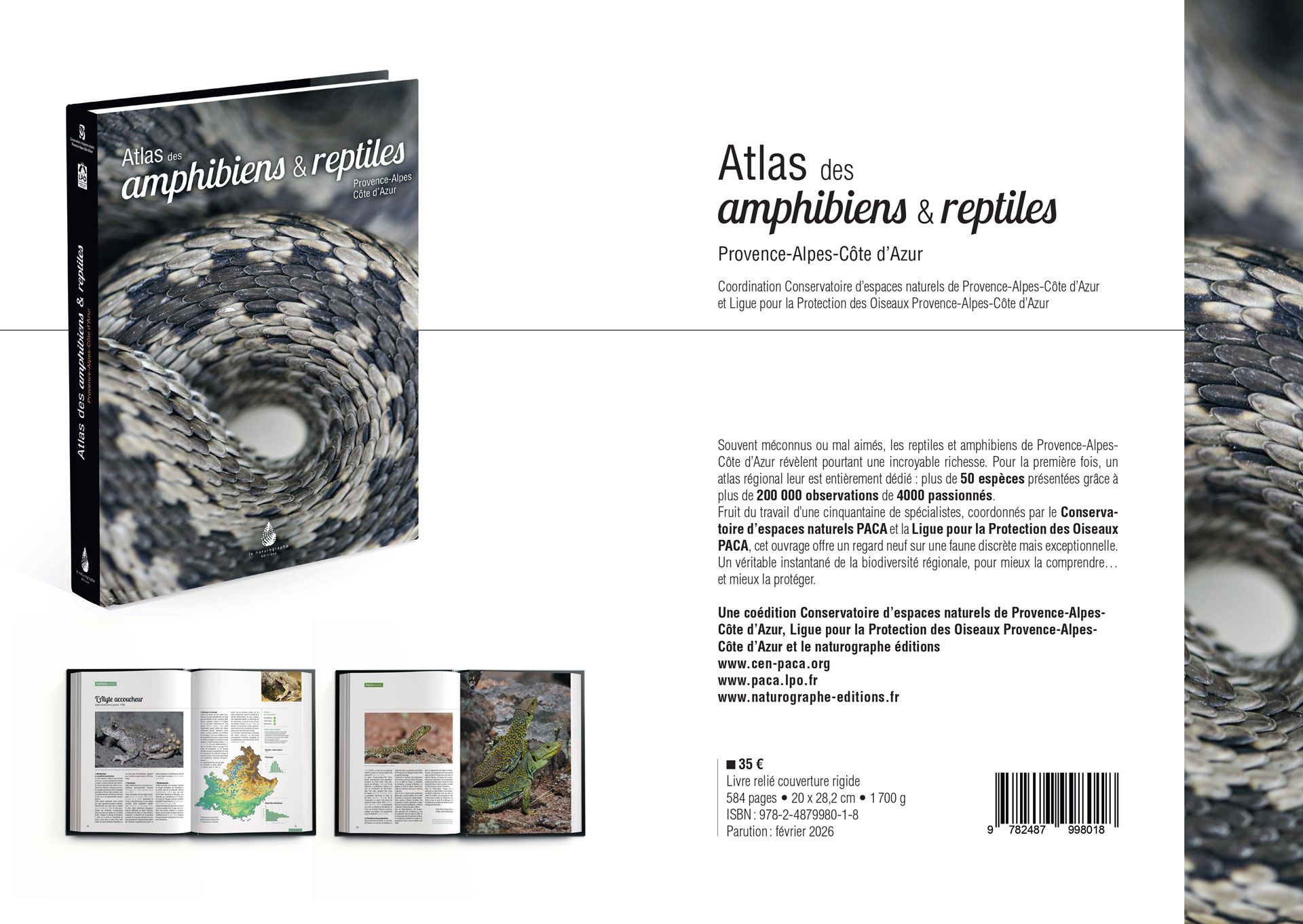 Atlas des amphibiens et reptiles de Provence-Alpes-Côte d'Azur