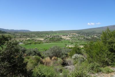 Haies et plaine agricole vues depuis itinéraire - © LPO PACA haies et plaine agricole vues depuis litineraire lpo paca