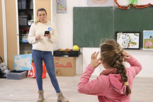 Animation au centre de loisir - Lisa Deguffroy