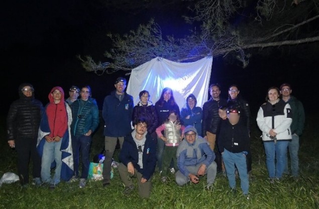 Sortie papillon de nuit © Alexandre Van Der Yeught