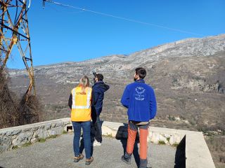 Journée terrain pour cartographier les lignes