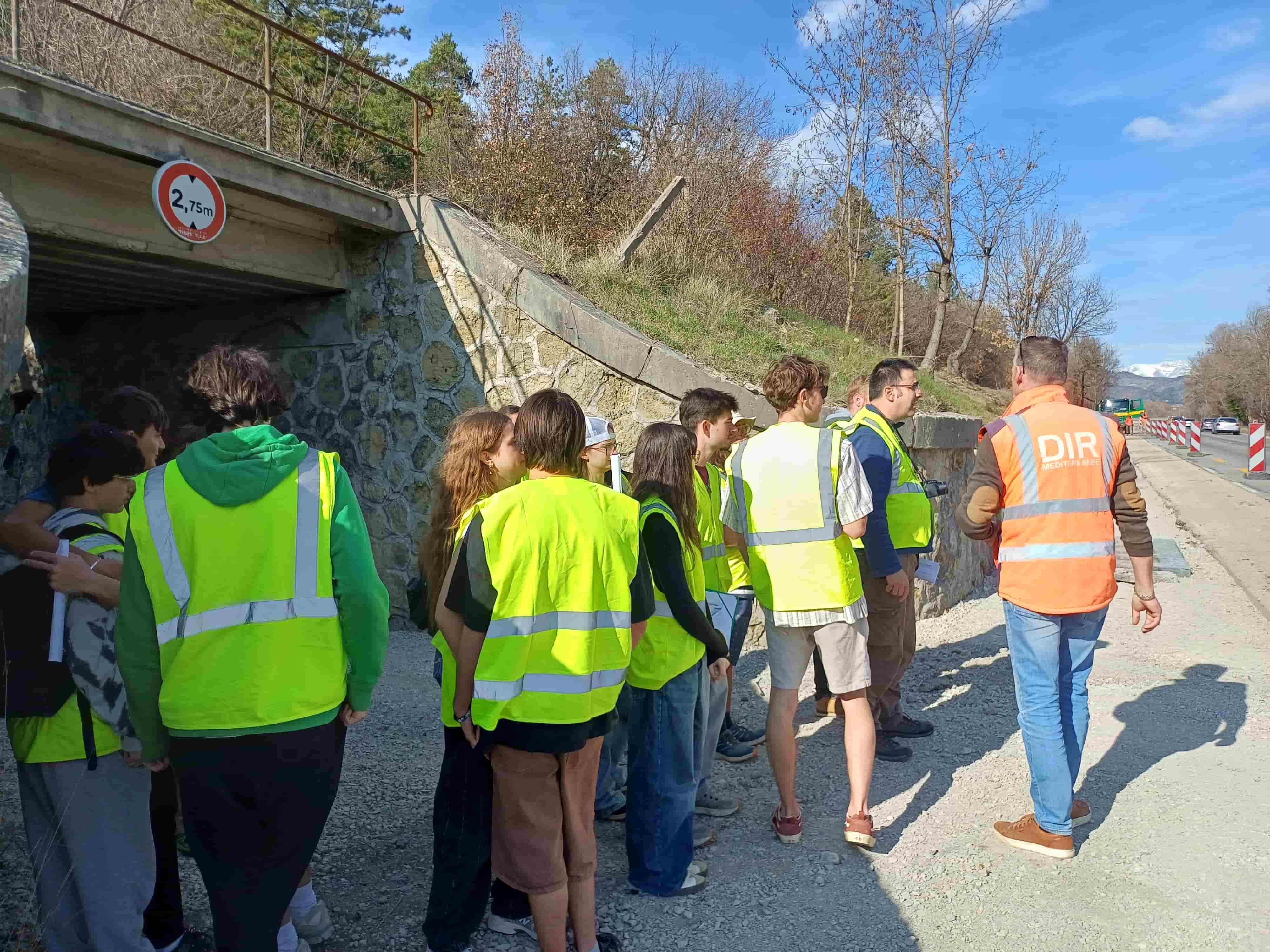 Visite de terrain RN 85 © LPO PACA Visite de terrain RN 85 © LPO PACA