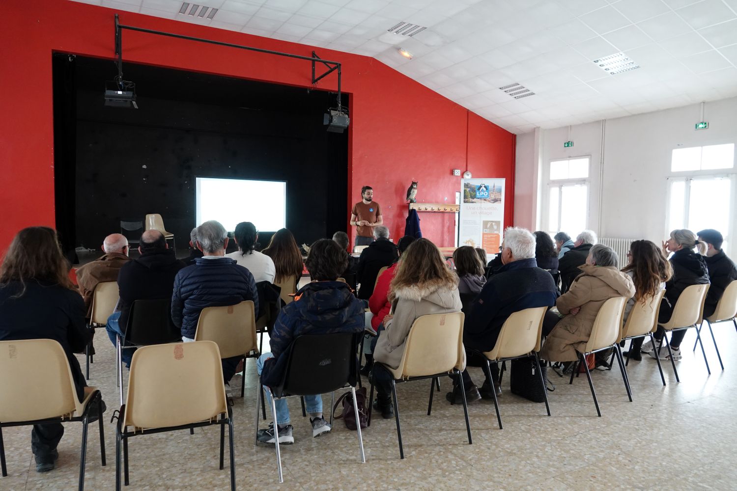 Conférence rapaces nocturnes Lambesc © Anaëlle Francia