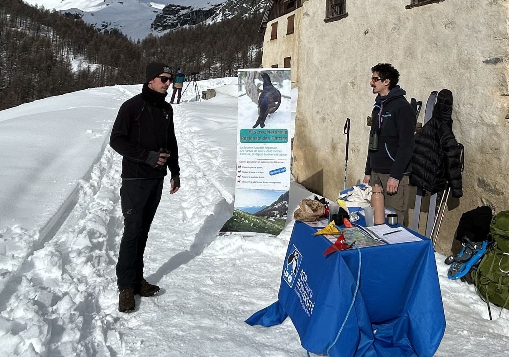 Bénévoles au Hameau des Combes © Antoine Labasse