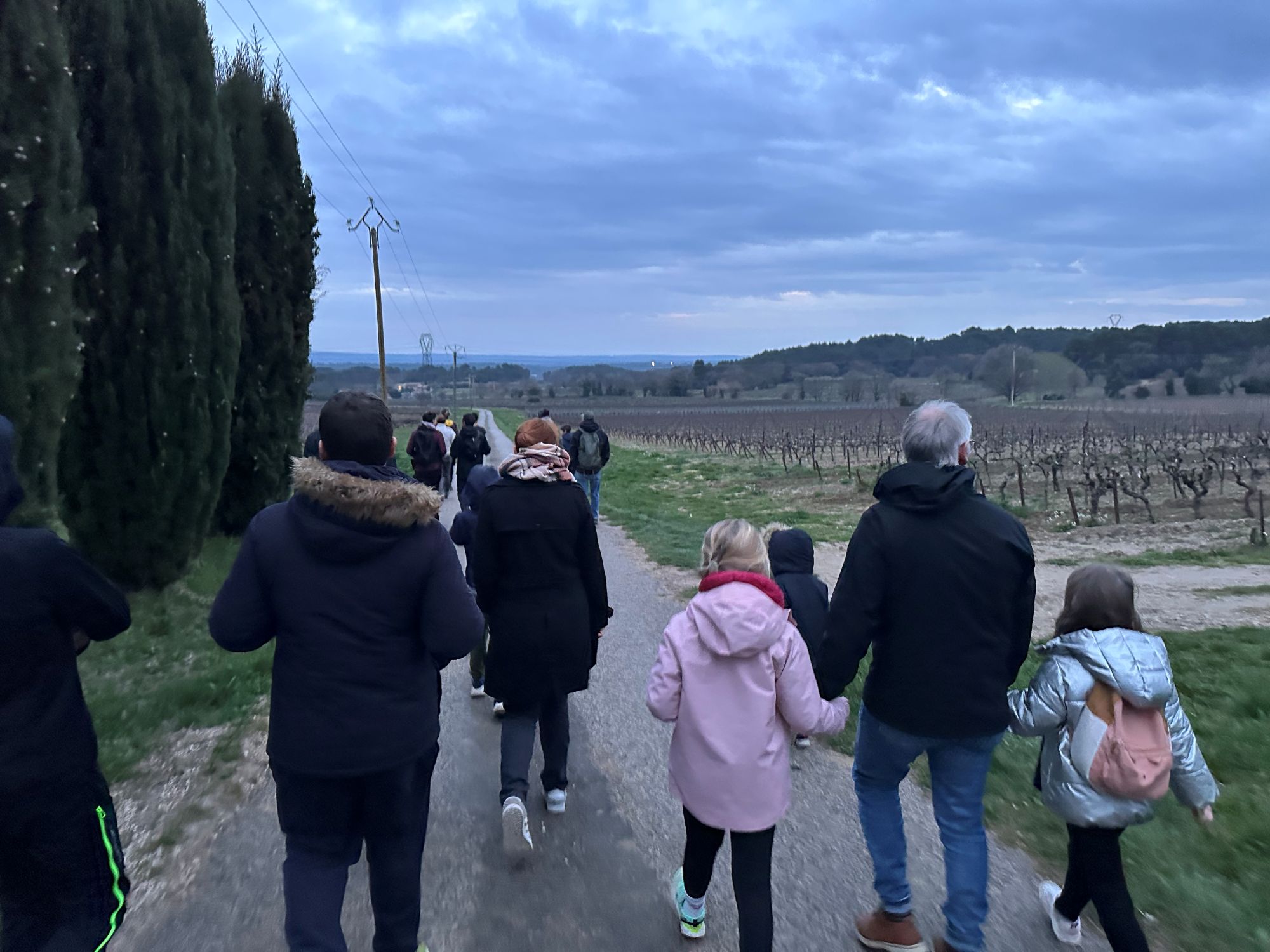 Sortie nocturne Lambesc © Anaëlle Francia