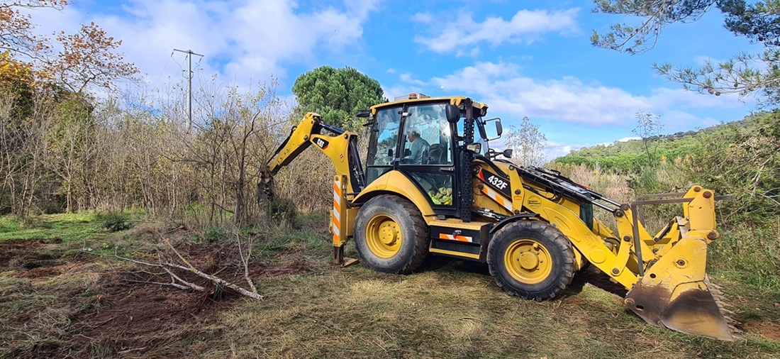 Chantier Etang de Sauvebonne © Marion Fouchard