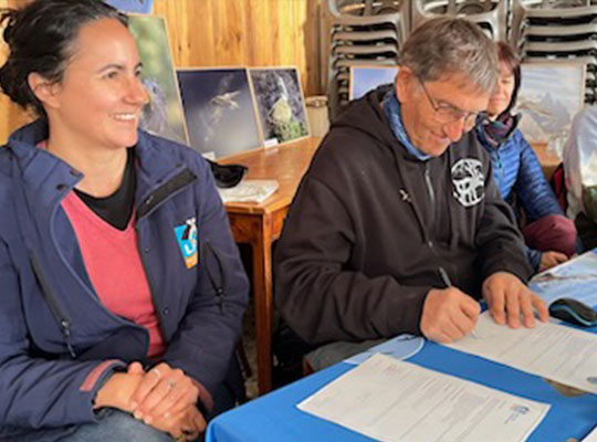 Vieux Salins d’Hyères et Avocette élégante © André SIMON