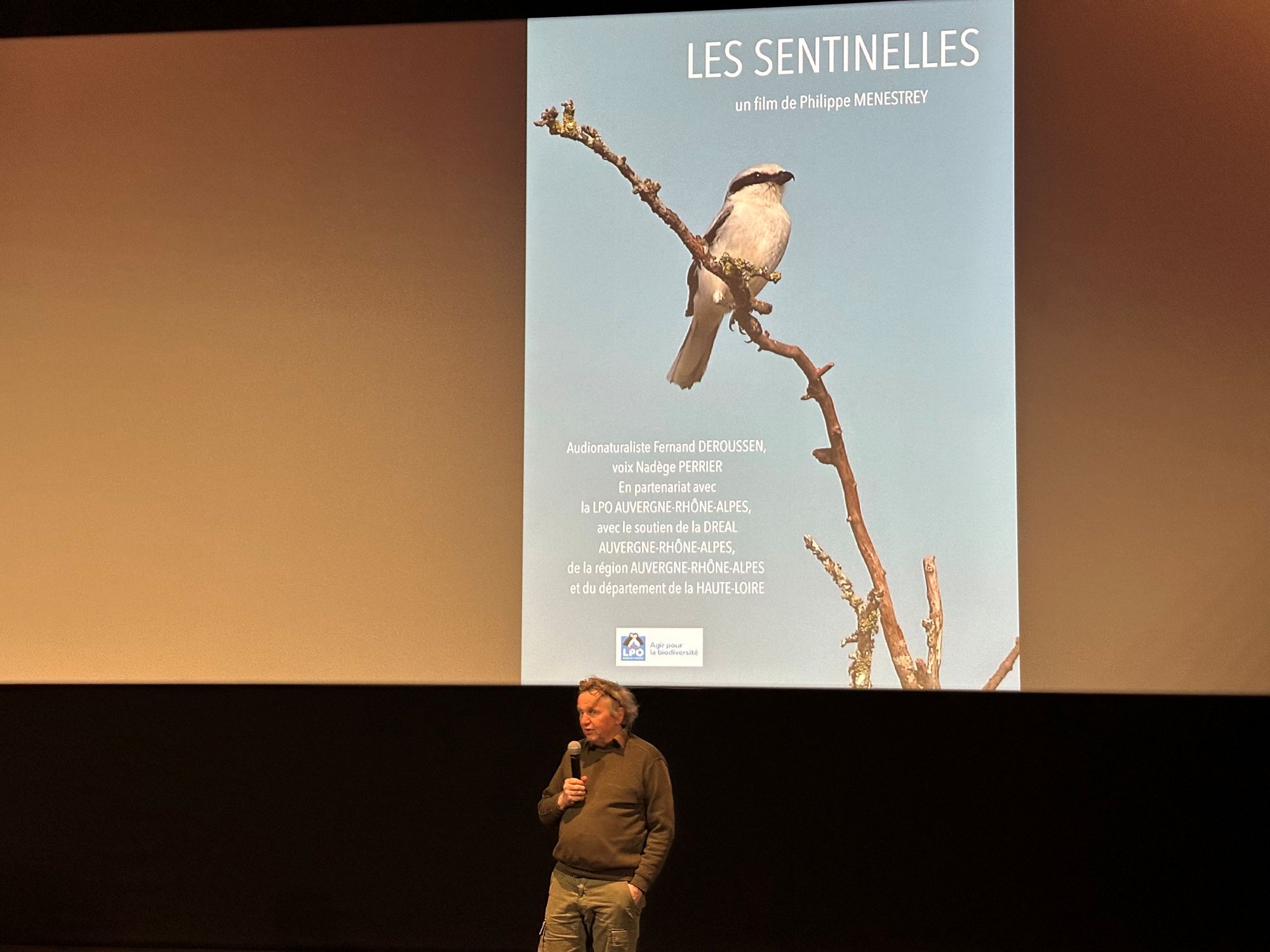 Projection film "Les Sentinelles" de Philippe Menestrey © Anaëlle Francia