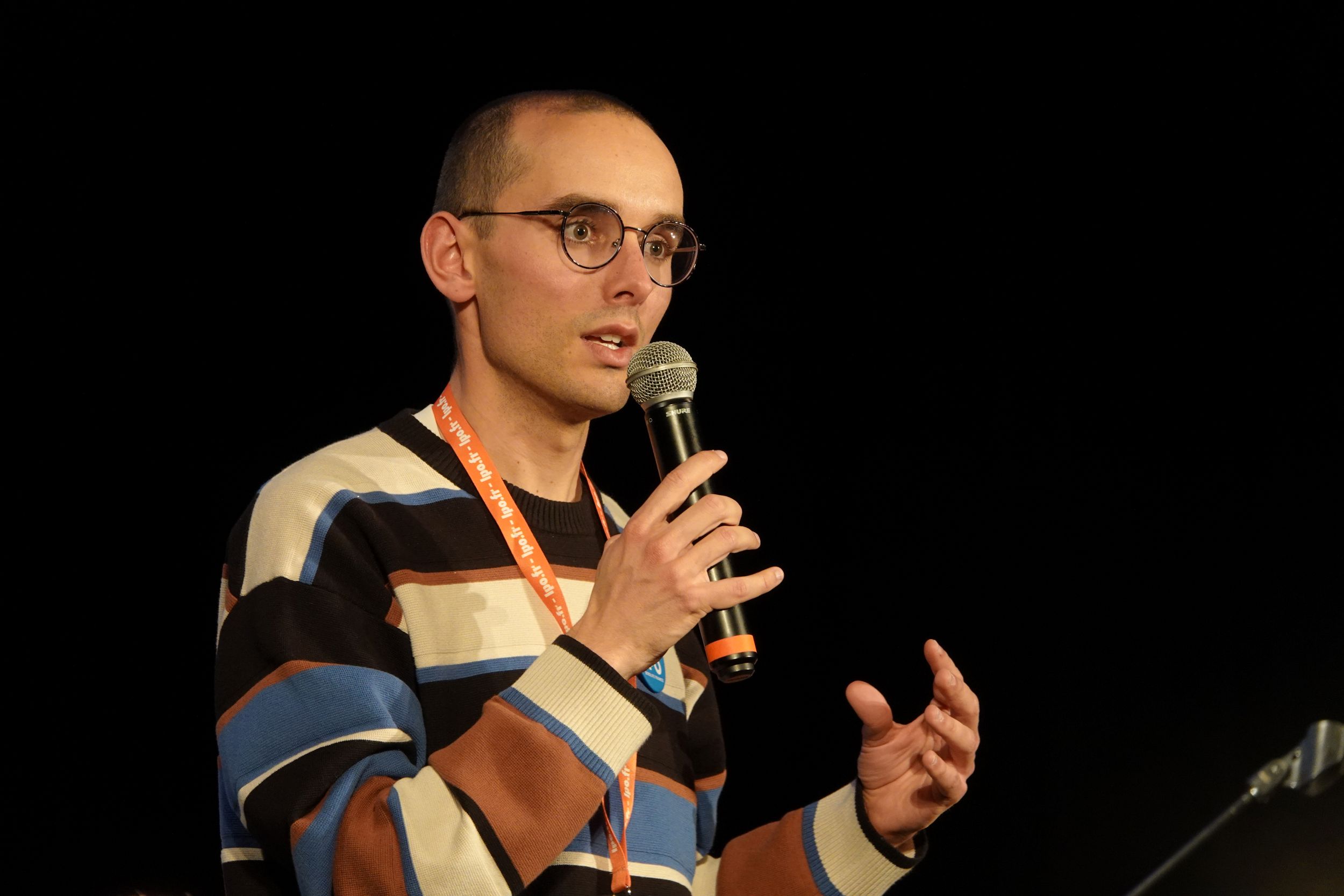 Arthur Astoury, Animateur du PNA pies-grièches - LPO France © Anaëlle Francia