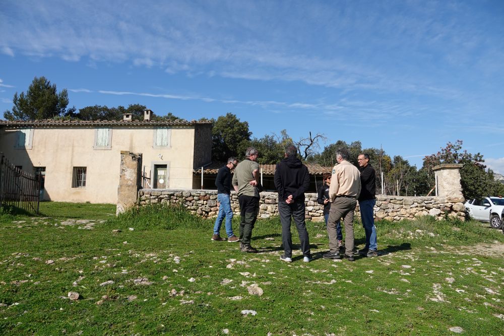 Sortie terrain Direction départementale des territoires de Vaucluse © Anaëlle Francia