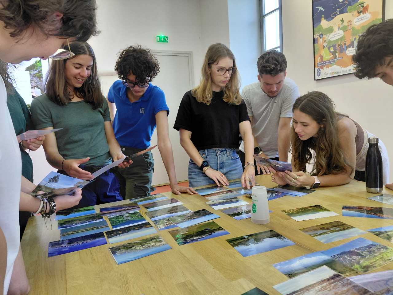 Atelier sur la diversité des paysages et leur cortège d'espèces ©RL Atelier sur la diversité des paysages et leur cortège d'espèces