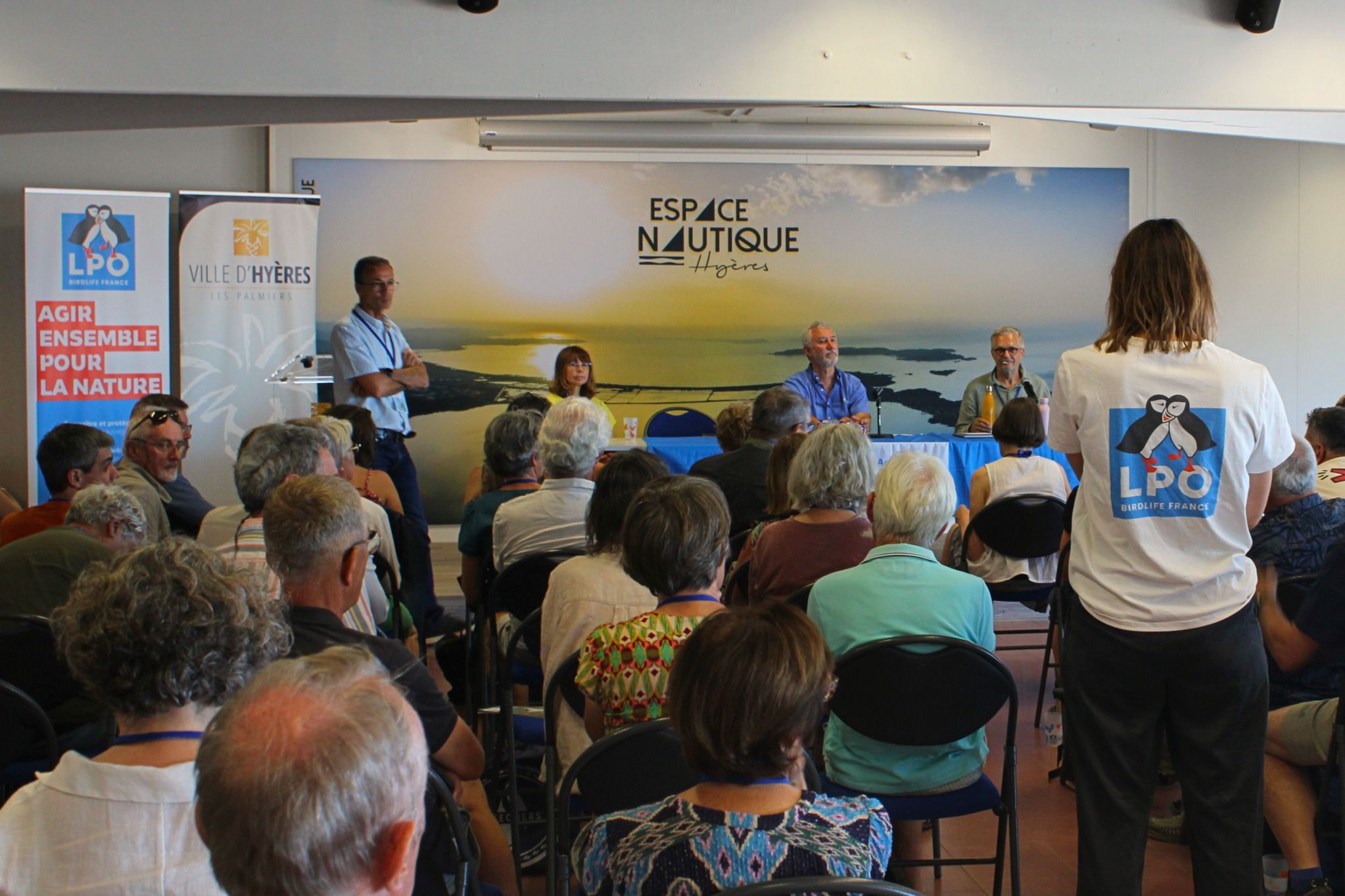 Présentation du rapport financier à l'assemblée général de la LPO PACA © LPO PACA - Marie Boetti