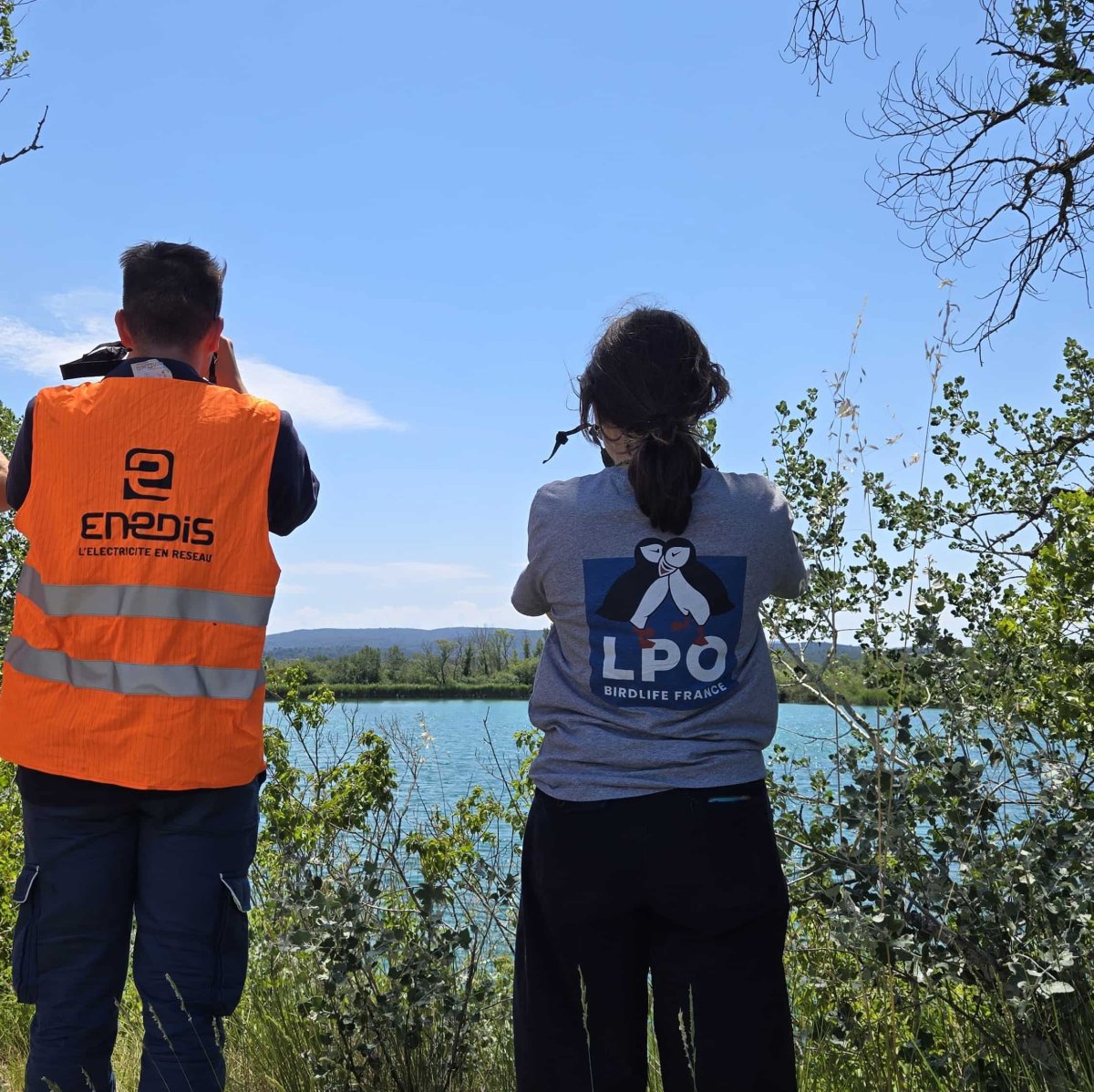 Formation terrain © ENEDIS