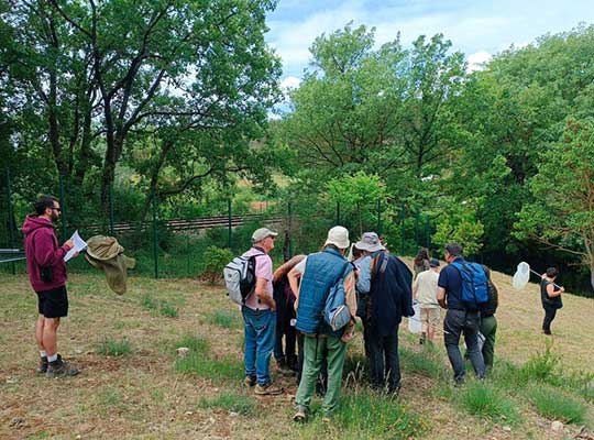 Un diagnostic naturaliste pour le CFPPA © LPO PACA - Aurélie Johanet