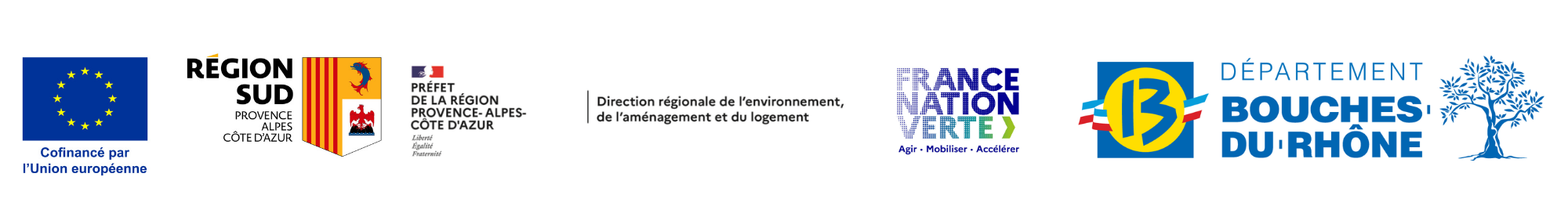 Logos des partenaires financiers PREGO