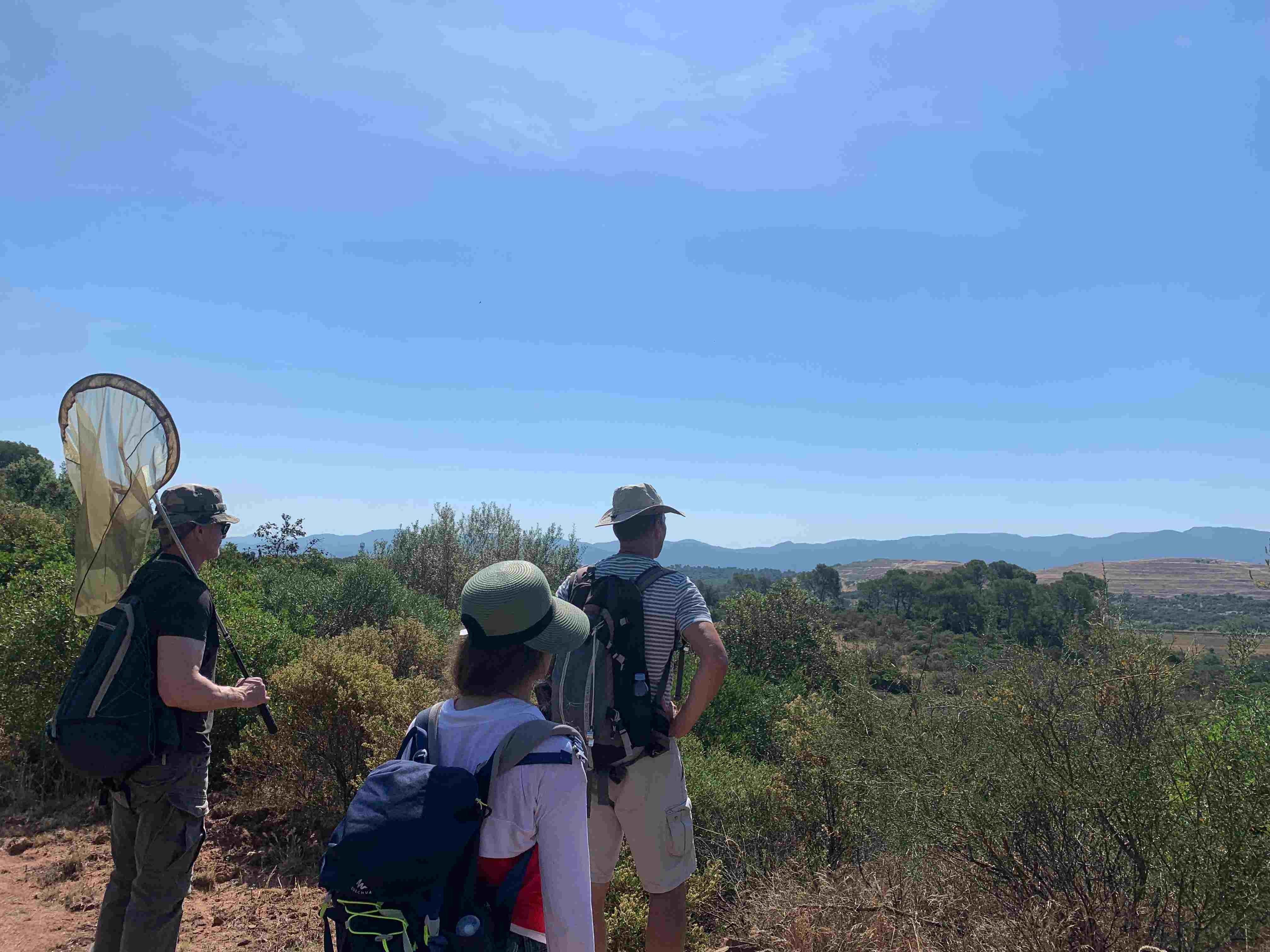 camp de prospection du cannet des maures © Leslie Bonneront