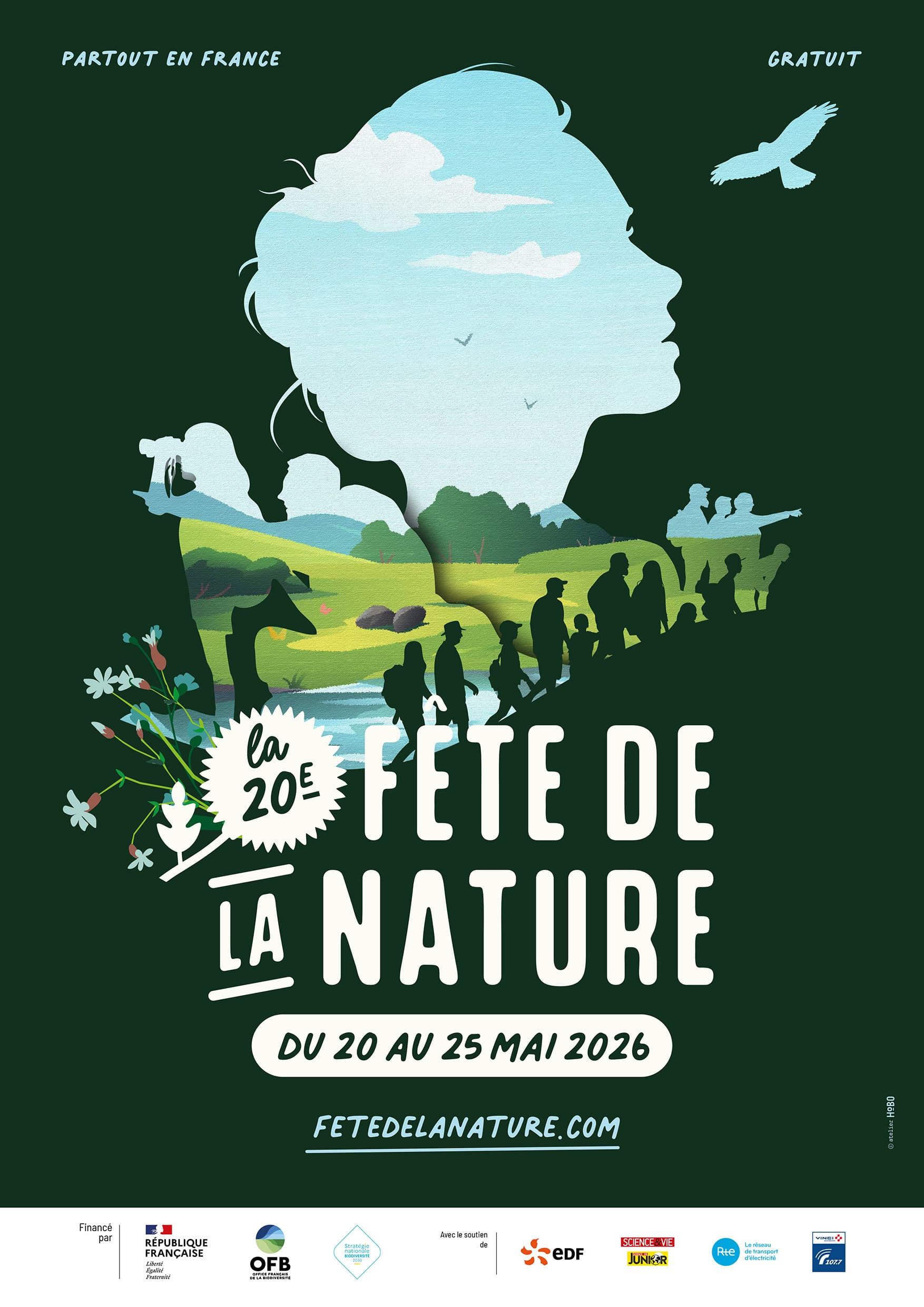 Affiche de la Fête de la Nature 2026 Affiche de la Fête de la Nature 2026