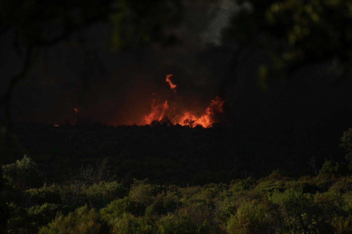 Incendie de la Plaine des Maures dans le Var © Naïs Pénagé