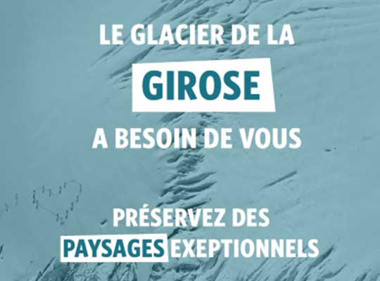 collecte glacier de la girose © mountainwilderness.fr
