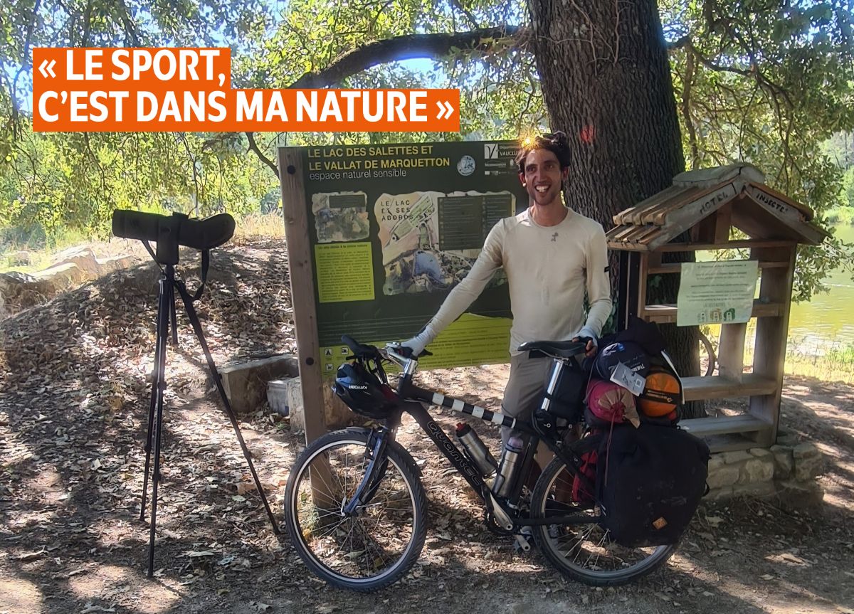 Yannis KEFALOUCOS, au Lac des Salettes, dans le Vaucluse © Groupe local LPO Ventoux