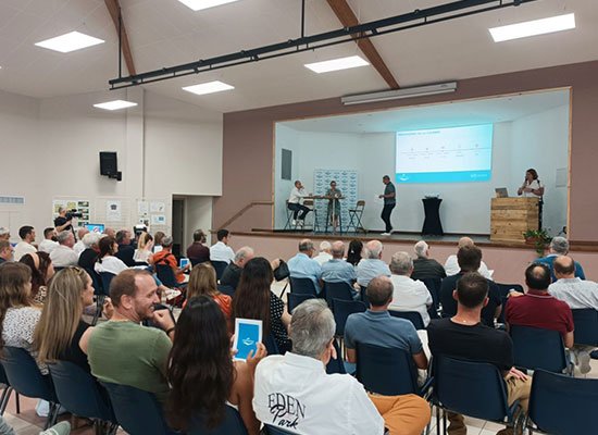 Forum des nouveaux élus organisé par le Syndicat des Eaux Rhône Ventoux © LPO PACA - Aurélie Johanet